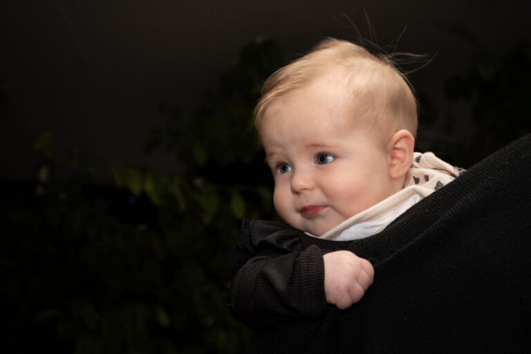 Portrait of a baby girl by Katja Photography
